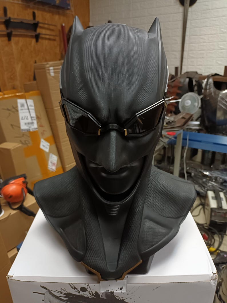 Batman Flash Head Helmet Mask Cosplay Armor - Etsy