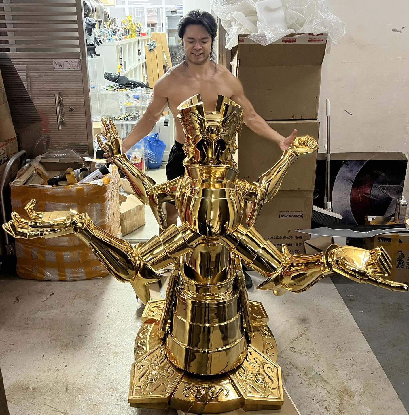 Saint Seiya Gemini Gold Cloth Armor Object Cosplay Prop - Etsy