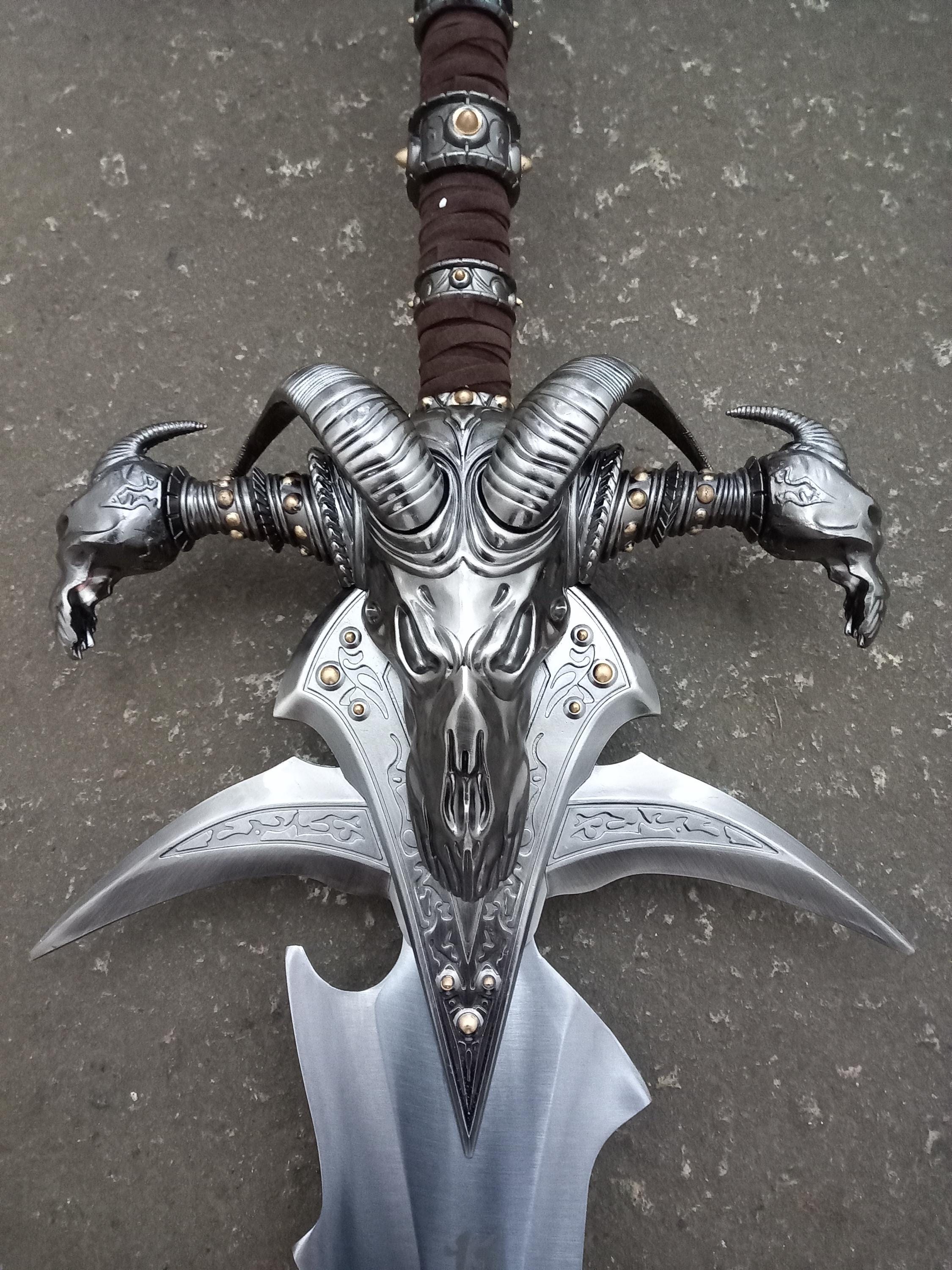 WOW フロストモーンソード コスプレ リッチキング 鋼鉄金属武器 - Etsy