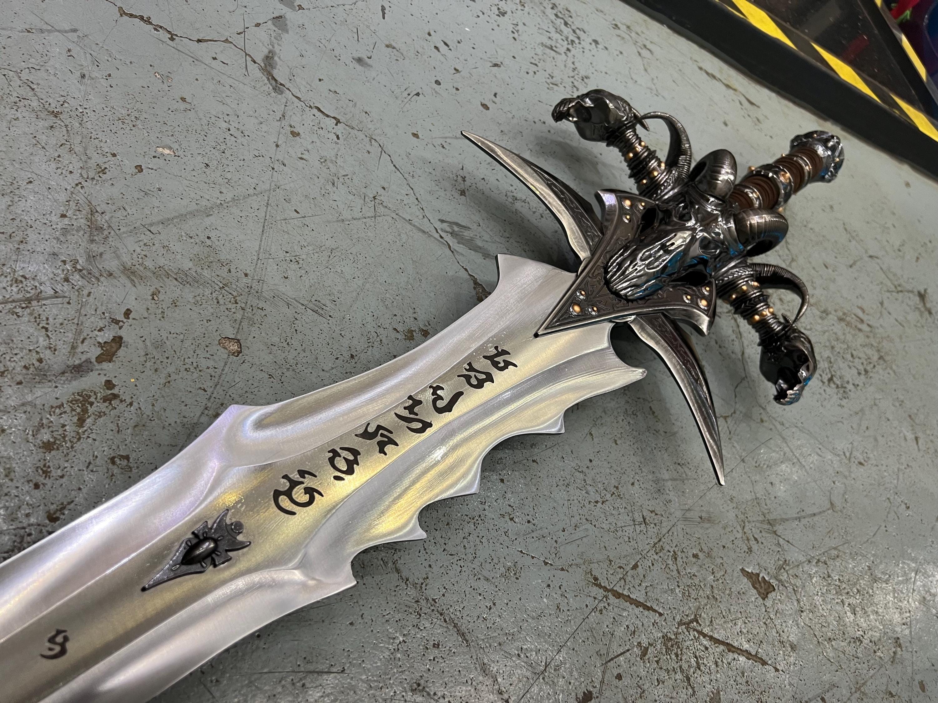 WOW フロストモーンソード コスプレ リッチキング 鋼鉄金属武器 - Etsy