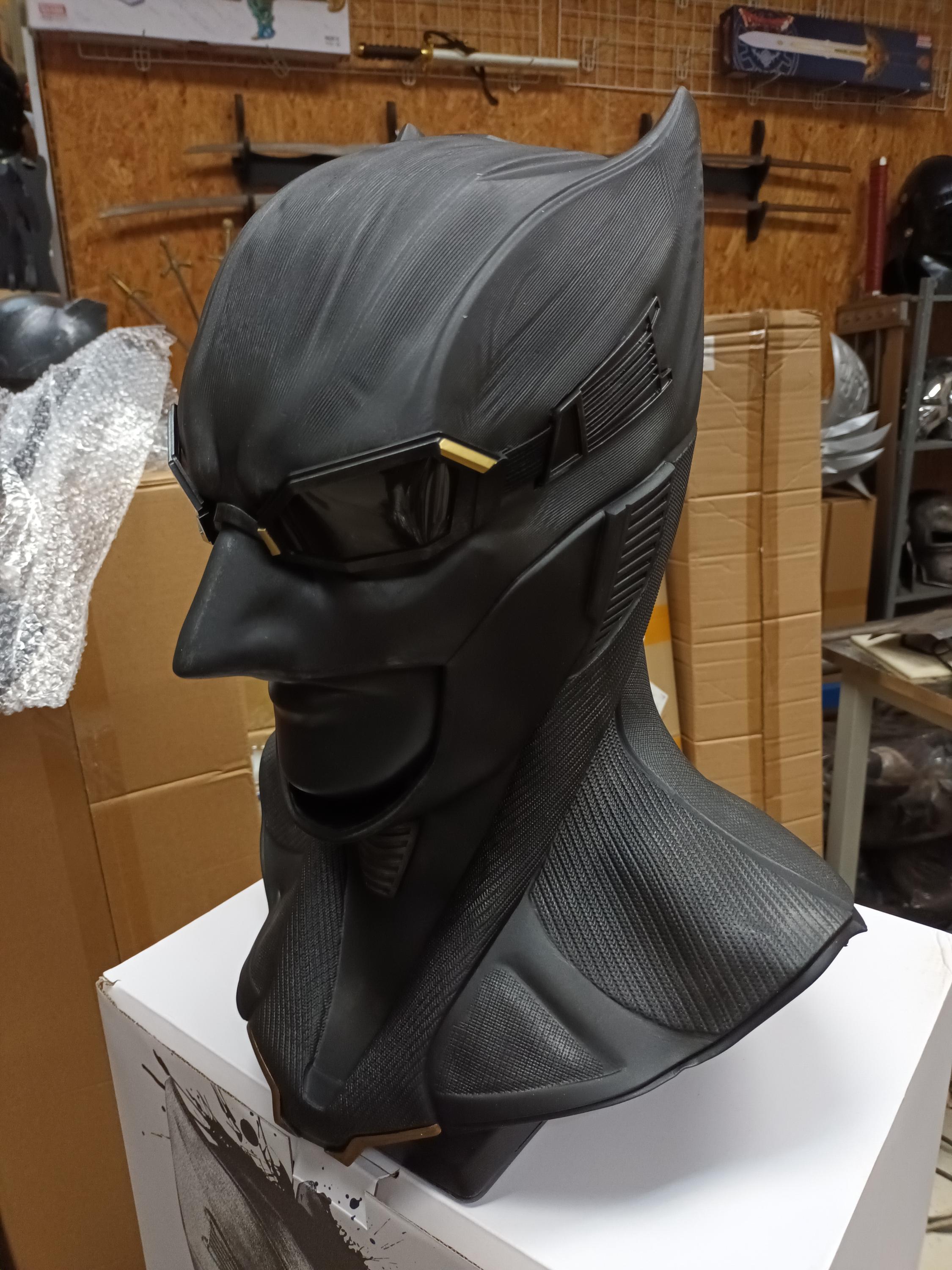 Batman Flash Head Helmet Mask Cosplay Armor - Etsy