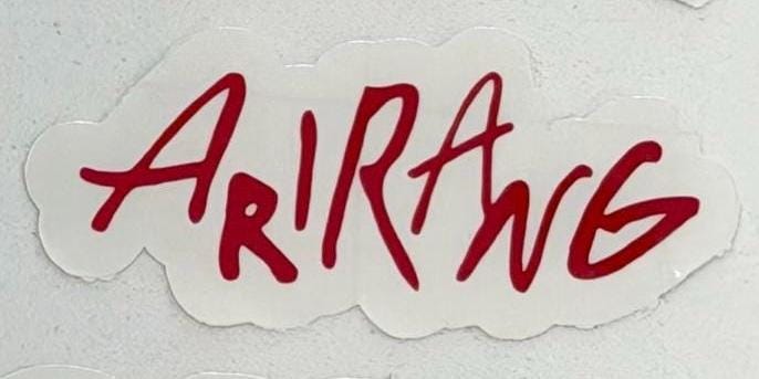 Ariyan Sticker BTS ARIRANG Lightstick Decal - Etsy Australia