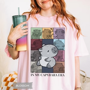 In my capybara era / Capybara t-shirt / Cute Capybara shirt, Funny Capybara shirt / Capybara gift / Gift for capybara fans / Kawaii capybara