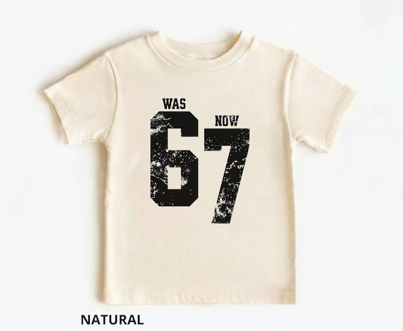 Seventh Birthday Kids Shirt & Sweatshirt • 7 Year Old Birthday Tee • 67 Meme Outfit