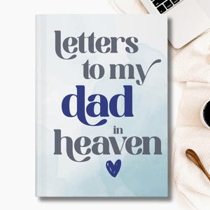 Diario de duelo por la pérdida de papá, regalo para paquete de atención, regalo de condolencias, cuaderno conmemorativo, cartas a mi padre, regalo de recuerdo