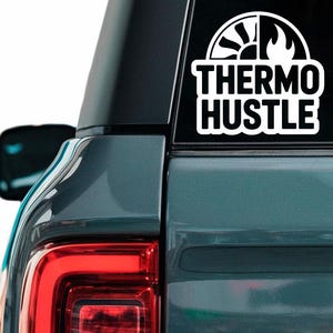 HVAC Technician Vinyl Decal: Weather-Resistant Sticker