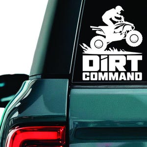 Quad Bike Decal: Off-Road ATV Vinyl Sticker