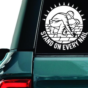 Roofer decal, Roofing specialist sticker, Roof installer laptop decal, Residential roofer tumbler sticker, Roof guy car sticker