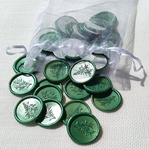 Adesivos de selo de cera Selos de cera de casamento Selo de cera personalizado Selos de cera iniciais Selos de cera autoadesivos Selos de cera de monograma