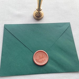 Selos de cera personalizados Adesivos de selos de cera para casamento Selos de cera para casamento Selos de cera personalizados Selos de cera iniciais Selos de cera autoadesivos