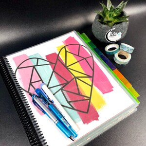 Pocket Folder // Paper Organizer // Document Holder // Document Organizer // Paper Storage // Pocket Organizer with tabs