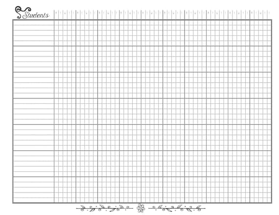 attendance sheet landscape download printable attendance sheet for kids