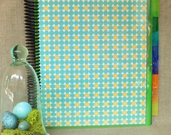 Pocket Folder // Paper Organizer // Document Holder // Document Organizer // Paper Storage // Pocket Organizer with tabs