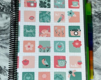 Pocket Folder // Paper Organizer // Document Holder // Document Organizer // Paper Storage // Pocket Organizer with tabs