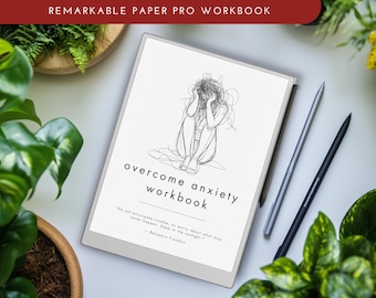 Anxiety Workbook for Remarkable Paper Pro (PDF Download)