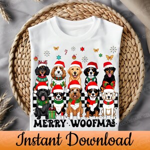 Pull De Noël Pour Chien "Merry Woofmas" - Sweatshirt Moche Et Drôle, Coupe Classique, 241g - Idéal Pour Les Fêtes Et Photos Rigolotes