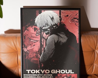 Tokyo Ghoul High Quality Anime Poster | Ken Kaneki Anime Poster|