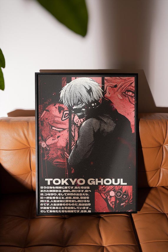 Tokyo Ghoul High Quality Anime Poster | Ken Kaneki Anime Poster|