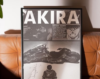 Akira Anime Movie Remastered Poster - IMAX Official Art - High