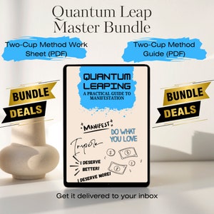 Quantum Leaping, Manifestation Guide, Quantum Leap, Personal Growth, Manifestation Bundle, How to Manifest, Growth ebook, Personal Growth