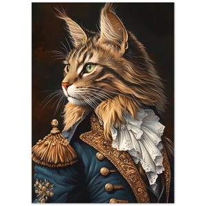 Cartes postales maine coon chat - Lot de 10