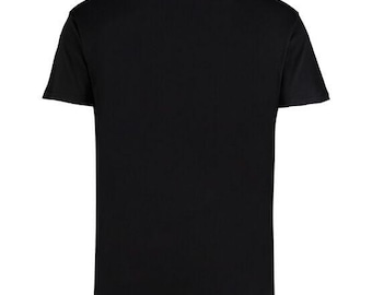 Black unisex streetwear t shirt