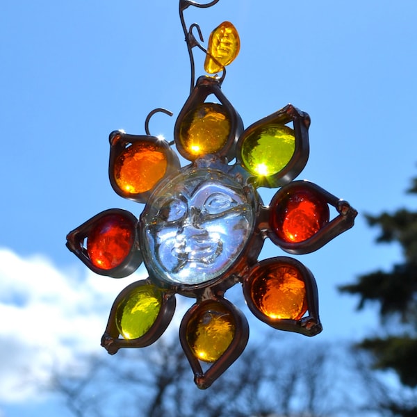 Tomorrow will be a Brighter Day little Stained Glass Sun Catcher sun suncatcher
