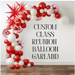 Kit arco di palloncini per riunioni di classe per decorazioni di riunioni di classe Ghirlanda di palloncini colorati per feste di scuola superiore per decorazioni di riunioni di classe