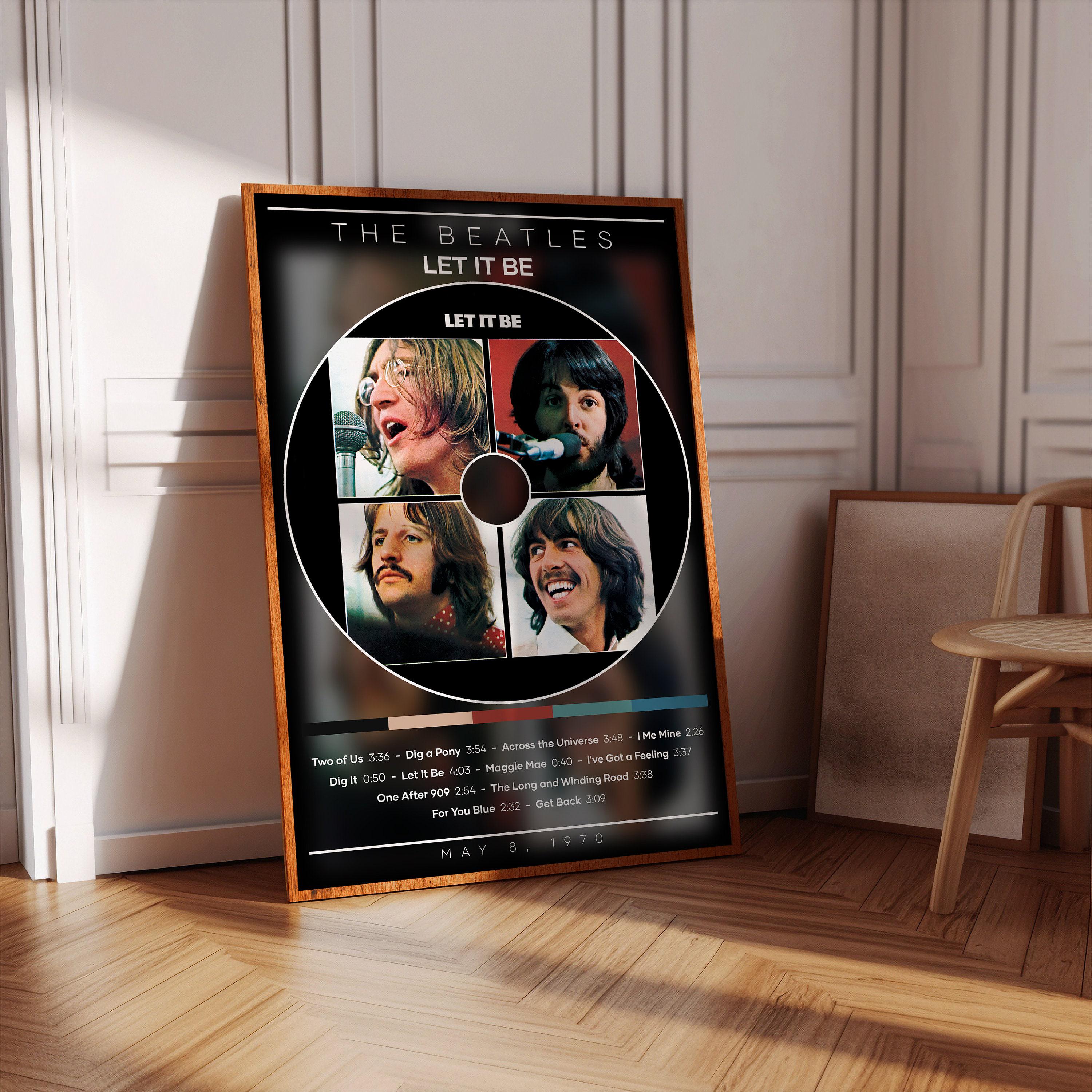 Let It Be Beatles Poster - Etsy Let It Be Beatles Poster - Etsy