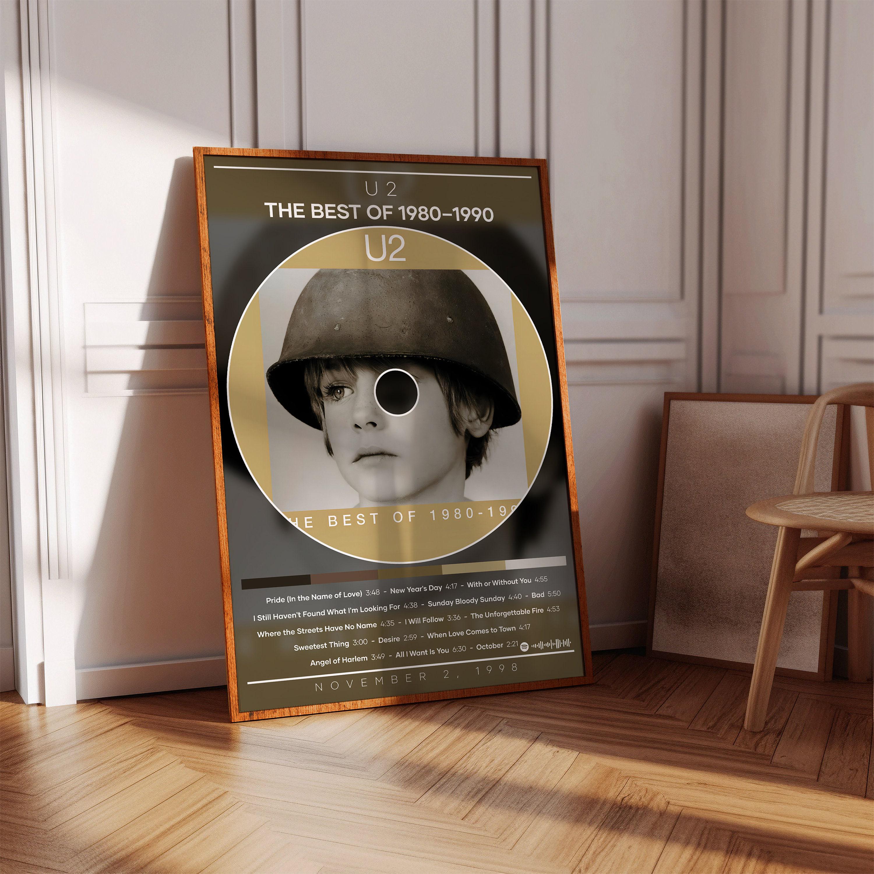 U2 Poster | the Best of 1980–1990 Poster | Album Poster