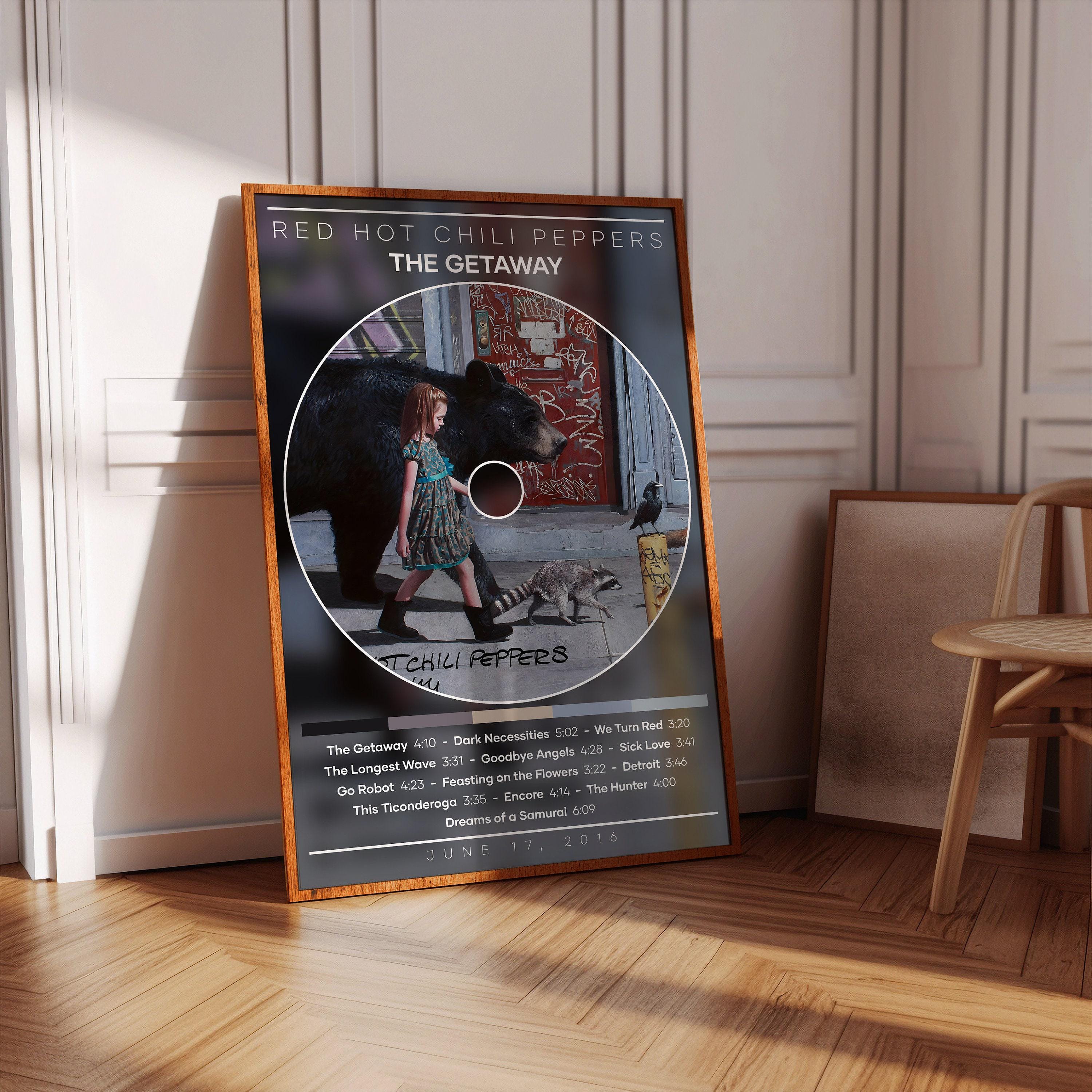 Red Hot Chili Peppers Poster | The Getaway Poster | Album Poster Print | Album Cover Poster | Rock Music Poster | Room Decor | Music Gift