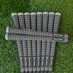 Taylormade Z Grips (8 Pack) Standard Size White/Black