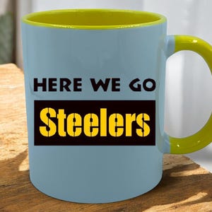 Pittsburgh Steelers Mug, Pittsburgh Steelers Gift, Pittsburgh Steelers, Valentines day gifts Mug, NFL, Pittsburgh Steelers Gifted, Valentin,