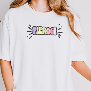 Pierogi Shirt Retro 70s Style Pierogi t shirt, Polish Pierogi shirt, Funny Polish Shirt, Polish Christmas Gifts, Funny Polish Gifts Unisex