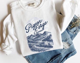 Mountain Shirts National Park Shirt Pigeon Forge Tennessee Sweatshirt Comfort Colors® Gatlinburg Shirt, Gatlinburg Tennessee Shirt, Smoky