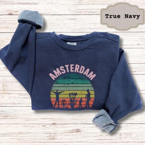 Amsterdam Sweatshirt Comfort Colors® Amsterdam Shirt Bicycles Netherlands T-shirt - Unisex Plus Sizes too!