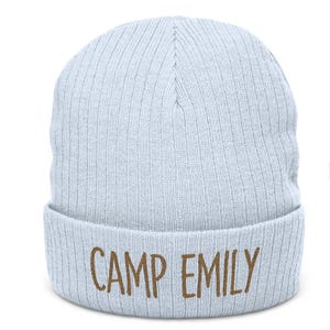 Gorro bordado personalizado de Camp Bach, sombreros para despedida de soltera de Camp, sombrero de Camp Walden, decoración de despedida de soltera de Camp, regalos personalizados para despedida de soltera