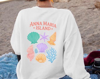 Anna Maria Island Sweatshirt: Beachy Florida Pullover im Oceancore Style