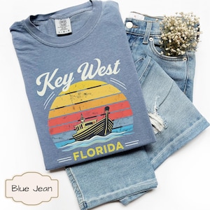 Florida Shirt Key West Tshirt Key West Florida Shirt, Comfort Colors®, Key West FL T-shirt Tshirt, Key West FL Unisex Tee, House Warming