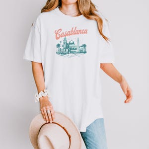 Casablanca Retro Inspired Shirt, Casablanca Shirt, Comfort Colors TShirt, Minimalist Tee, Vintage Inspired T-Shirt, Birthday Gifts Unisex