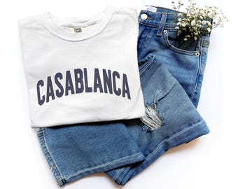 Camisa Casablanca Colores Confort Regalo Camiseta Casablanca Viaje a Marruecos