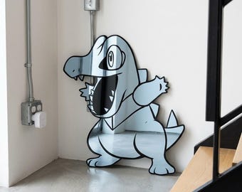 Anime Mirror, Otaku Wall Art, Manga Room Decor