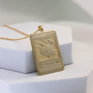 charizard pokemon card necklace Pendant from White Gold / 925 Silver VS2Size Charizard first edition necklace, what