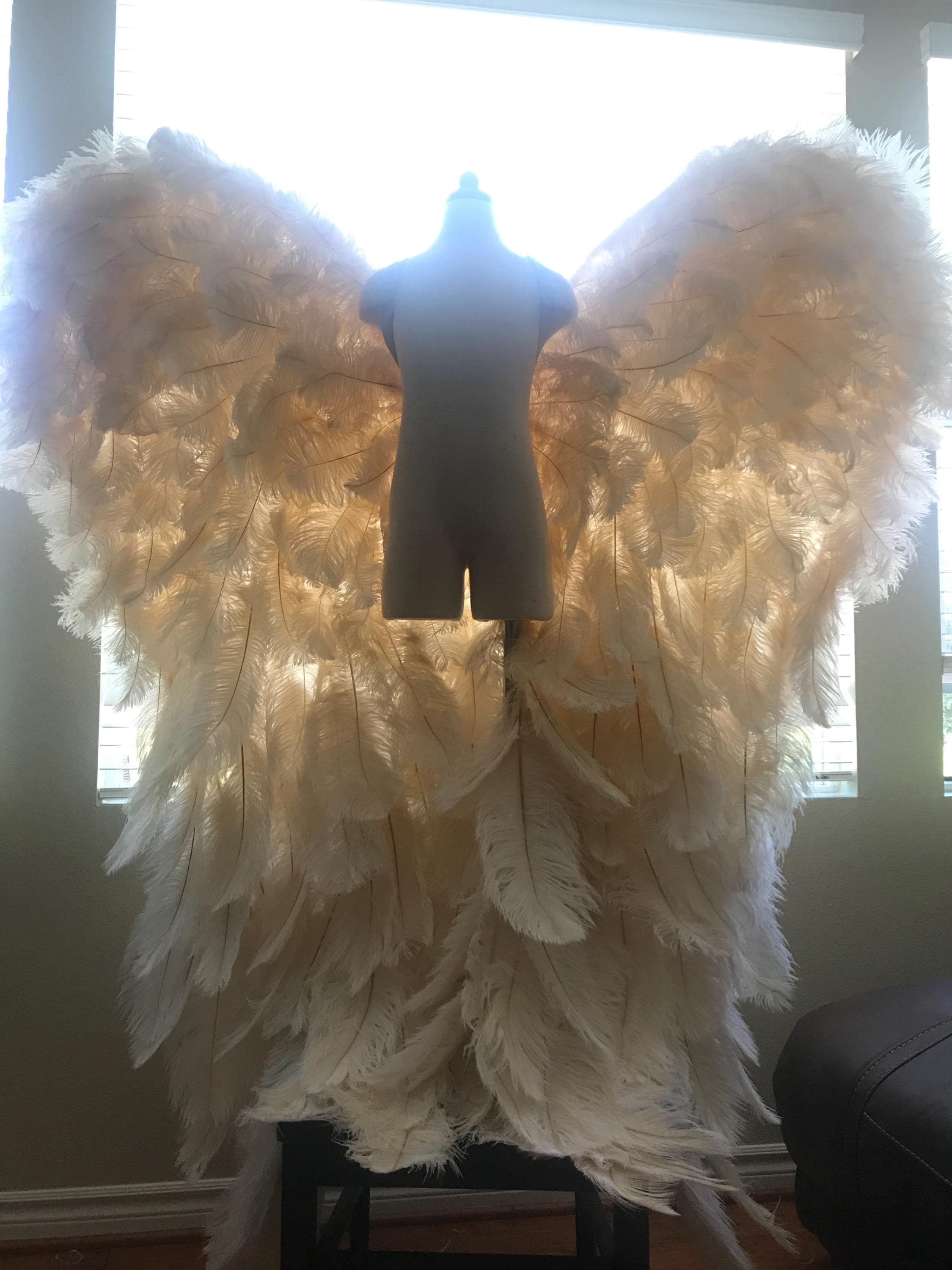 Genesis Angel Wings, Ivory, Adult (63 Inches) - Etsy
