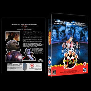 The Monster Squad (1987) Custom 4K UHD Blu-ray Replacement Cover 14mm UK Size