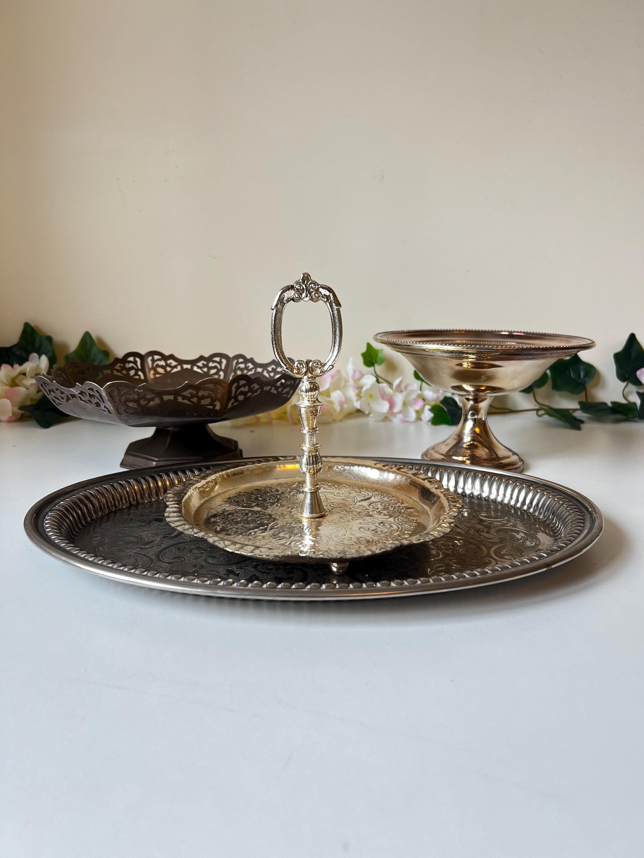 Vintage silver plate - Etsy 日本
