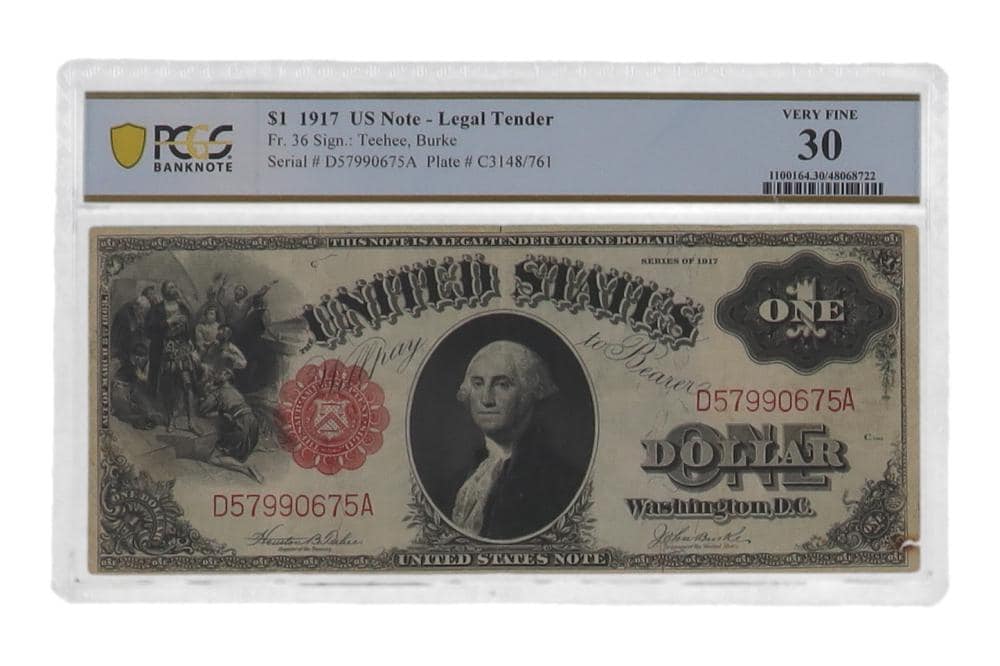 1917 One Dollar Bill - Etsy