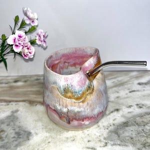 Handmade Pottery Tumbler Cup