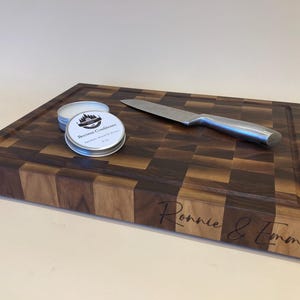 Walnut End Grain Cutting Board