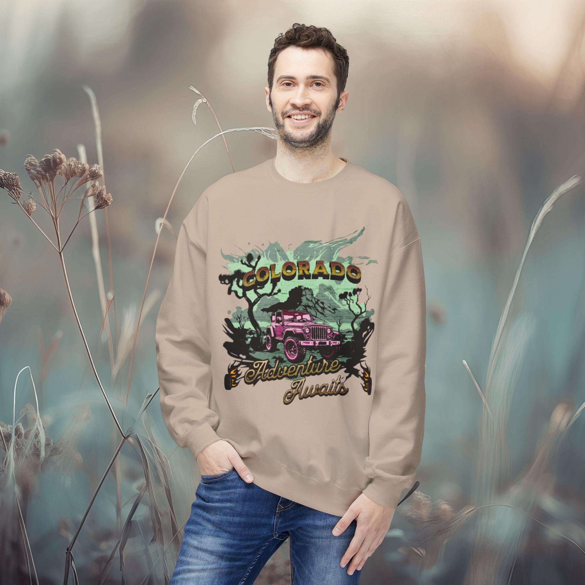 Jeep crewneck sweatshirt hotsell